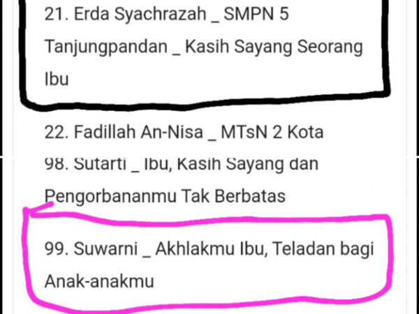 Berkah di Hari Ibu untuk Spenma