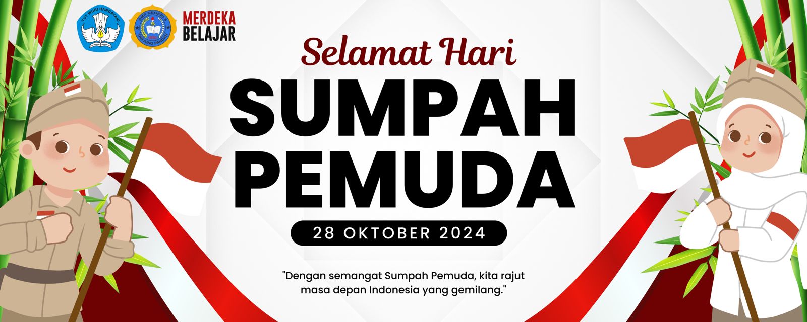 Selamat Hari Sumpah Pemuda 28 Oktober 2024