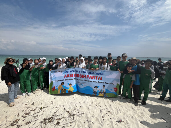 SPENMA MELAKUKAN AKSI WORLD CLEANUP DAY (WCD)