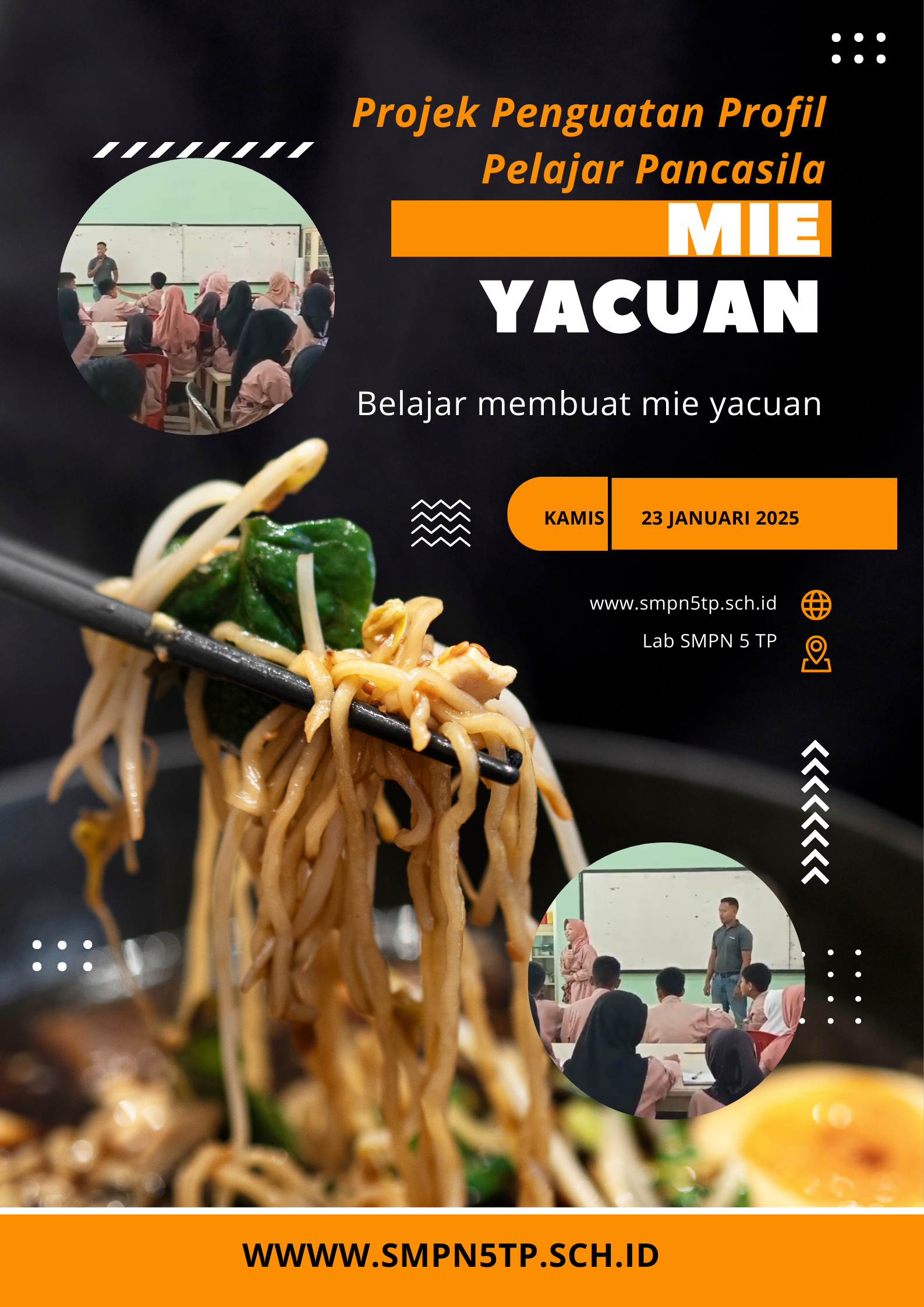 MIE YACUAN PROYEK PENGUATAN PROFIL PELAJAR PANCASILA (P5) KEWIRAUSAHAAN SMP NEGERI 5 TANJUNGPANDAN MIE YACUAN PROYEK PENGUATAN PROFIL PELAJAR PANCASILA (P5) KEWIRAUSAHAAN SMP NEGERI 5 TANJUNGPANDAN